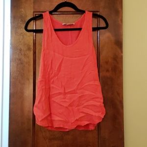 Loft hot pink tank top. Small.